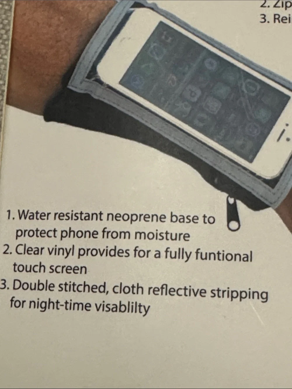 New with Box-MyBand Elite Plus-Phone Case-Sz L-Black-IPhone Plus or Galaxy Note